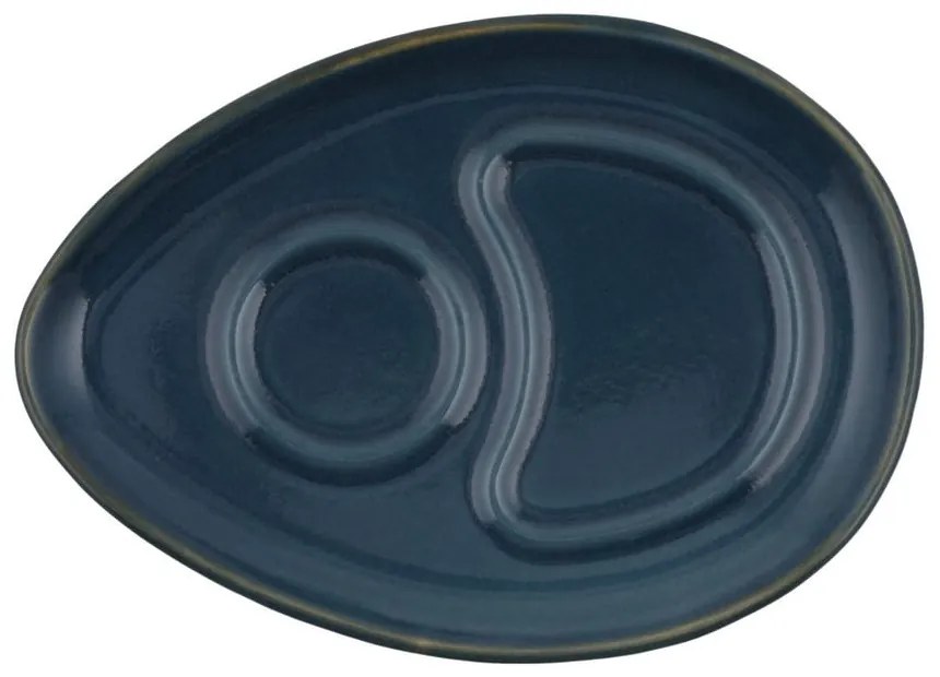 Ciemnoniebieskie ceramiczne filiżanki zestaw 2 szt. 0.21 l – Hermia
