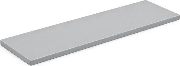 Półka z laminowanej płyty wiórowej do ELEMENT SYSTEM, 800 x 200 mm, szara