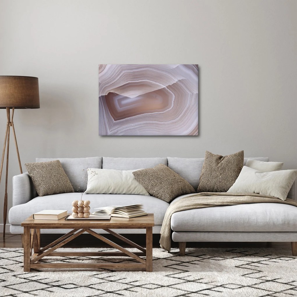 Obraz - Marmurowy agat (70x50 cm)