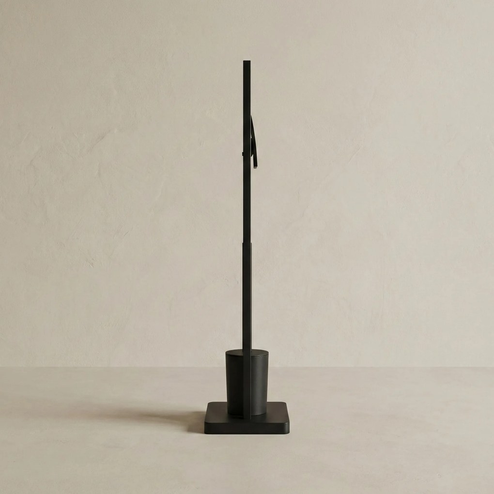 Szczotka do WC z uchwytem na papier toaletowy ARLE, 77 cm