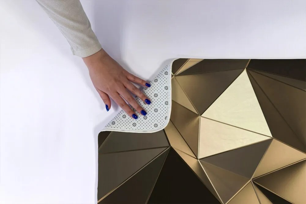 Dywanik łazienkowy Dywanik łazienkowy Złoto Wzór