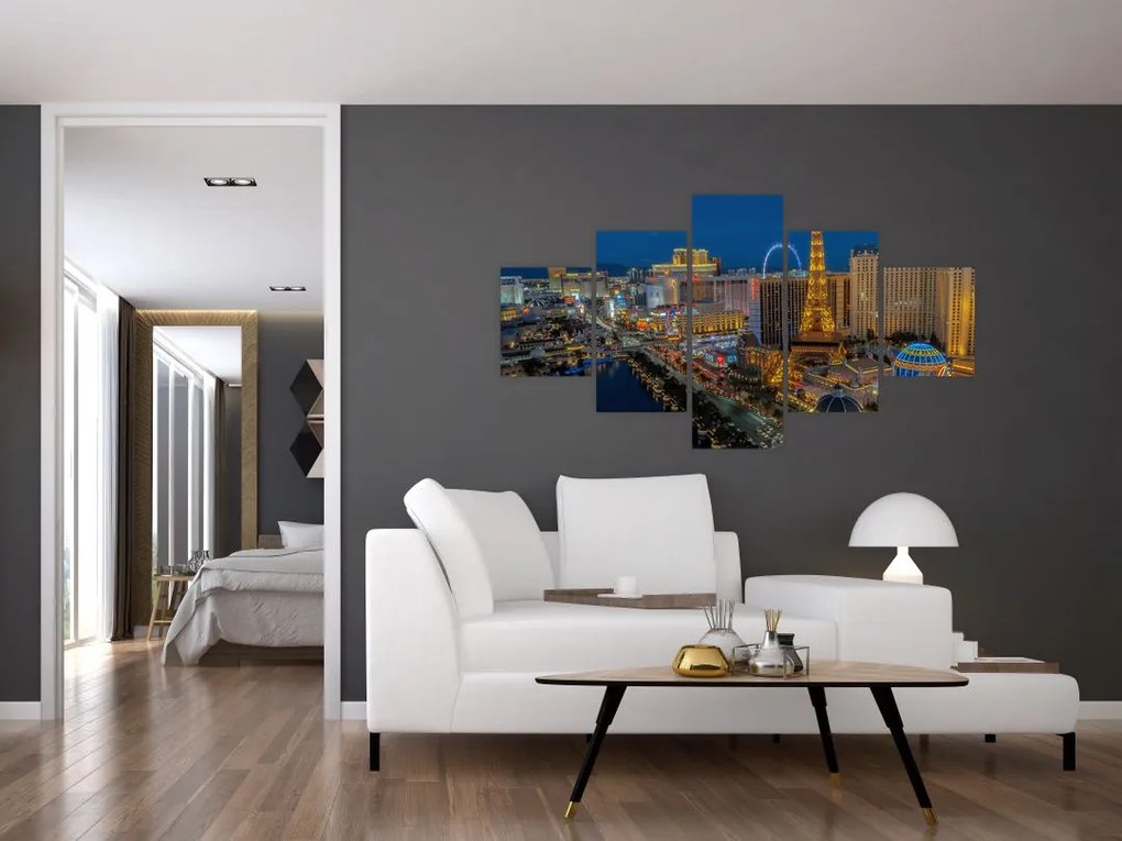 Obraz Las Vegas nocą (125x70 cm)