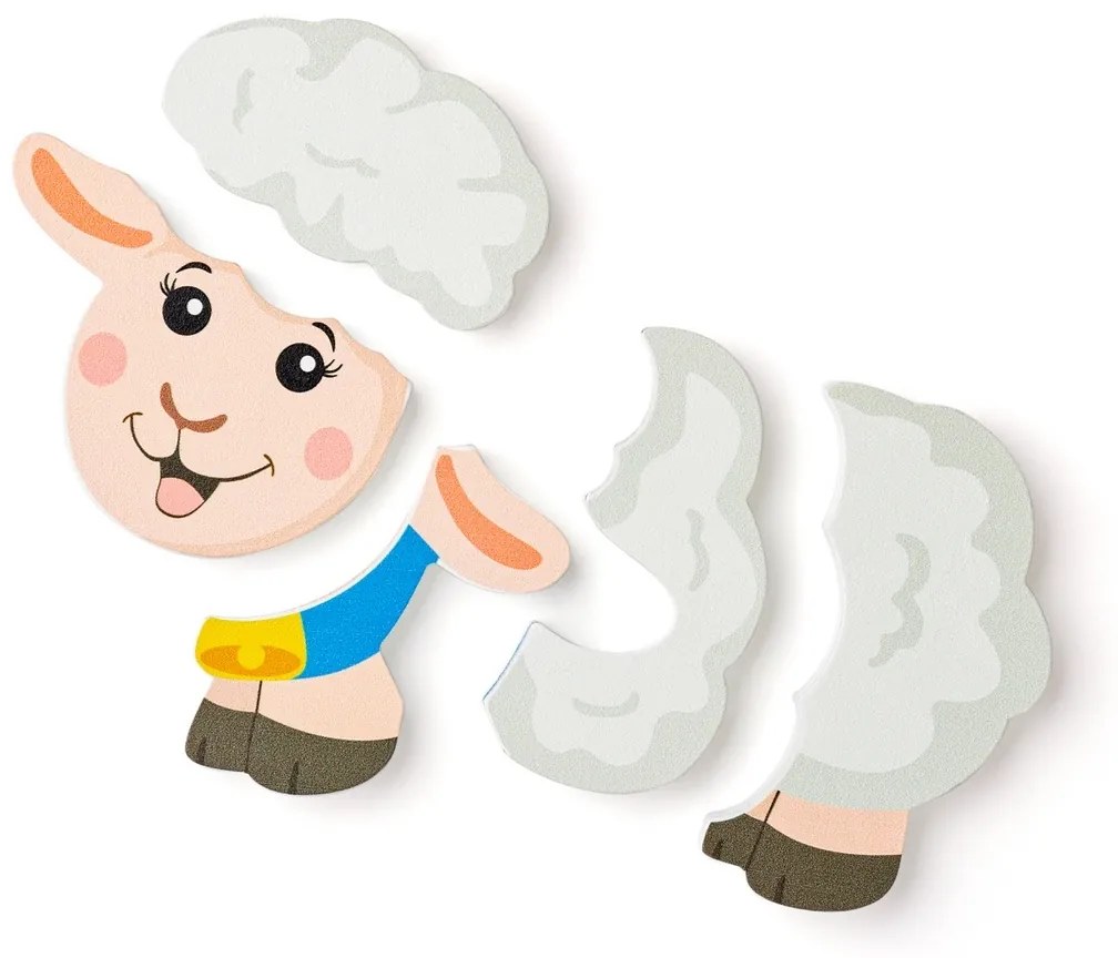 Woody Puzzle Baby Owieczka