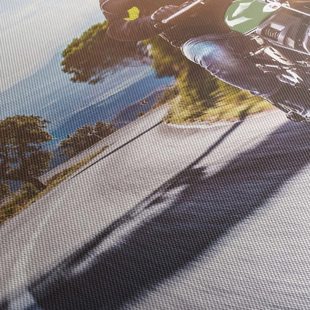Obraz - Motocyklista (70x50 cm)