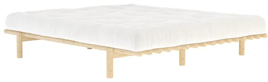 Łóżko dwuosobowe z drewna sosnowego ze stelażem 180x200 cm Pace – Karup Design