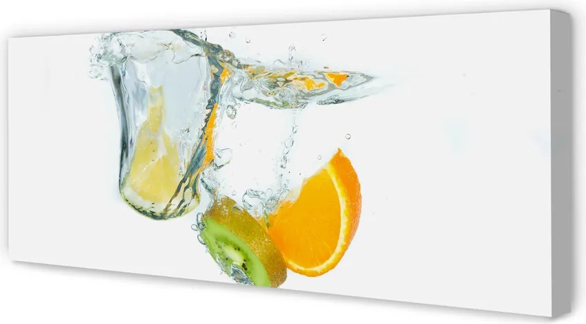 Obraz canvas na ścianę Koktajl Owocowy w Wodzie