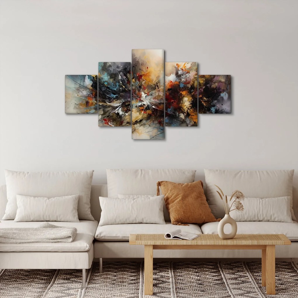 Obraz - Grafika abstrakcyjna (125x70 cm)