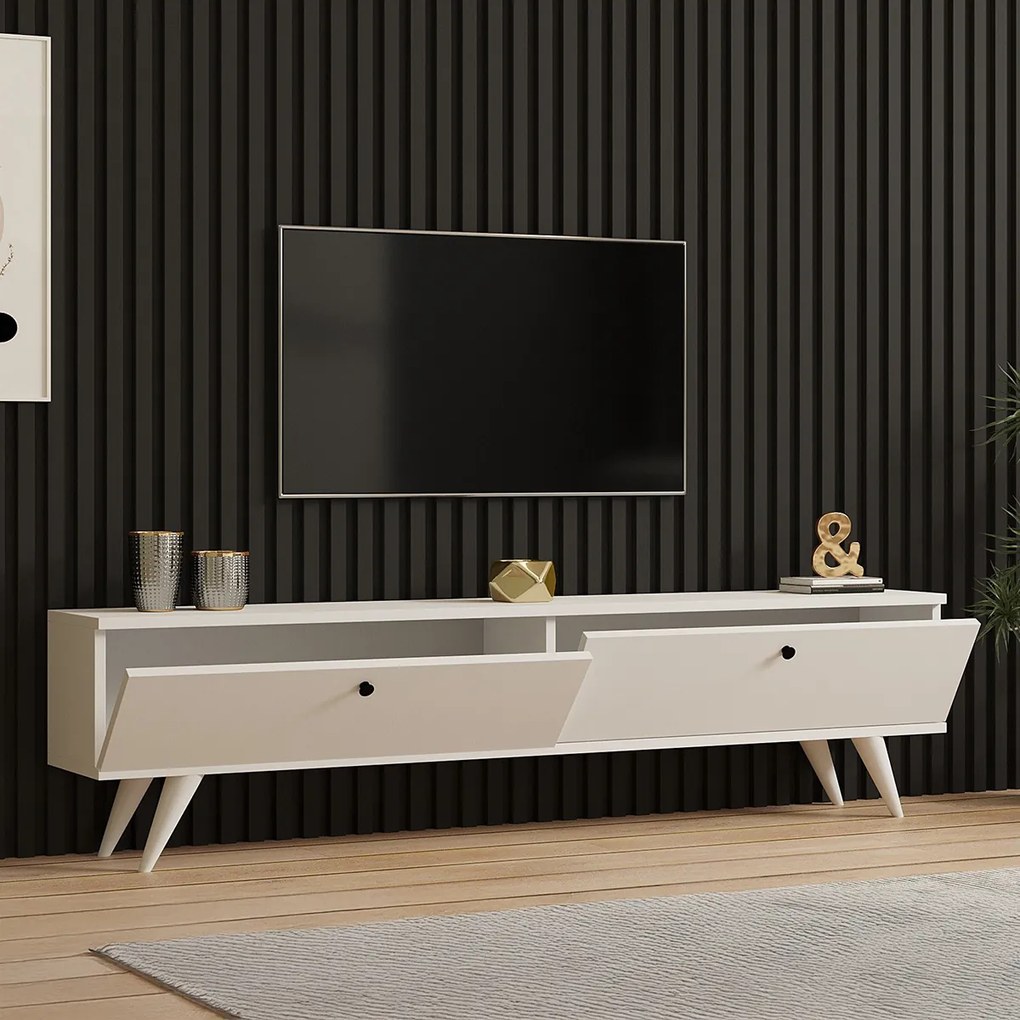 Stolik pod telewizor Paris White