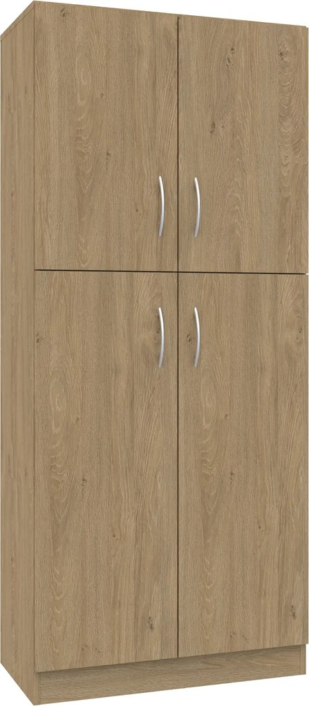 Szafa biurowa aktowa na klucz Simple, 80x40x185 cm, index 80-5P-2F3-2F2