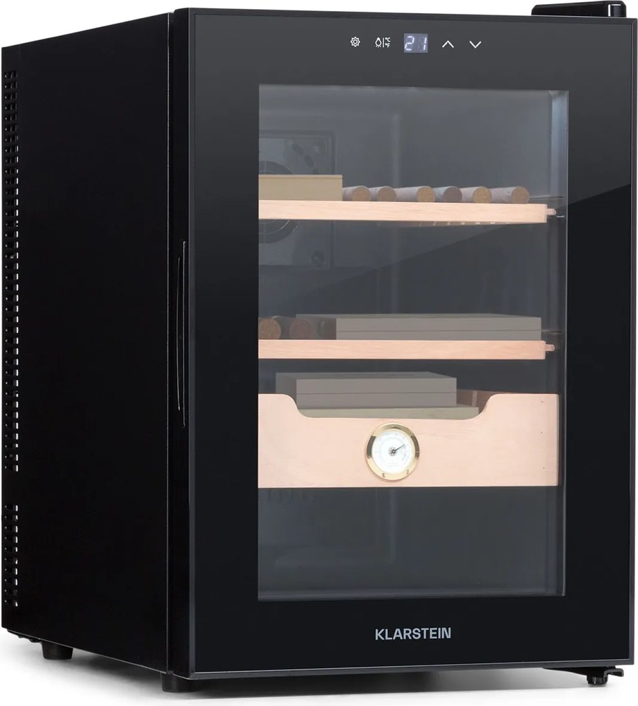Klarstein El Presidente 360 Cygar Humidor Czarny