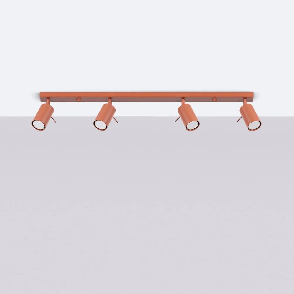 Ceglasta lampa punktowa 6x81 cm Etna – Sollux