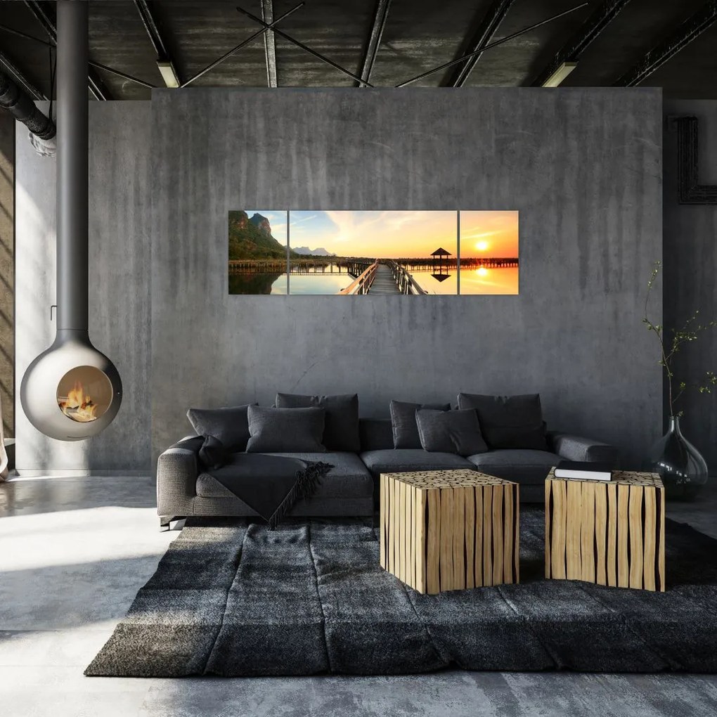 Obraz kładki (170x50 cm)