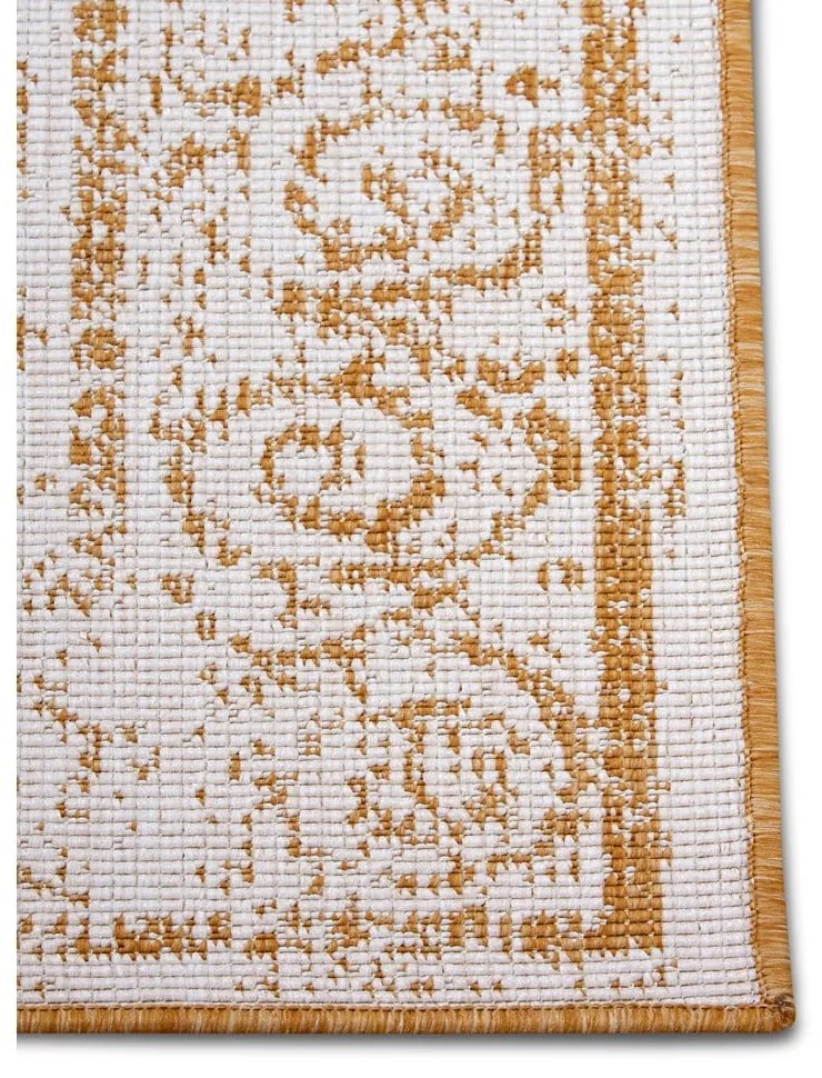 Żółto-biały dywan odpowiedni na zewnątrz 120x170 cm Cebu – NORTHRUGS