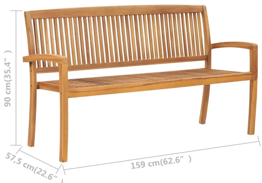 Drewniana ławka ogrodowa Z3-W94