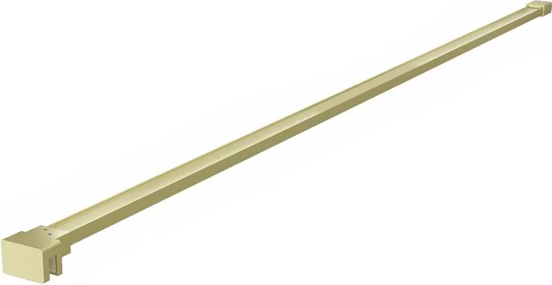 Mexen Uni-P1 wspornik prosty do ścianki prysznicowej 6-8 mm, złoty szczotkowany - 800-01-55