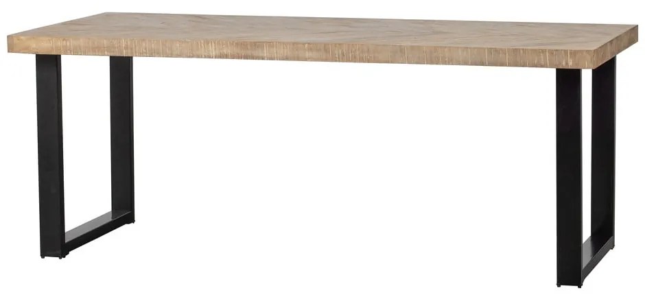 Stół z blatem z drewna mangowca WOOOD Tablo, 180x90 cm