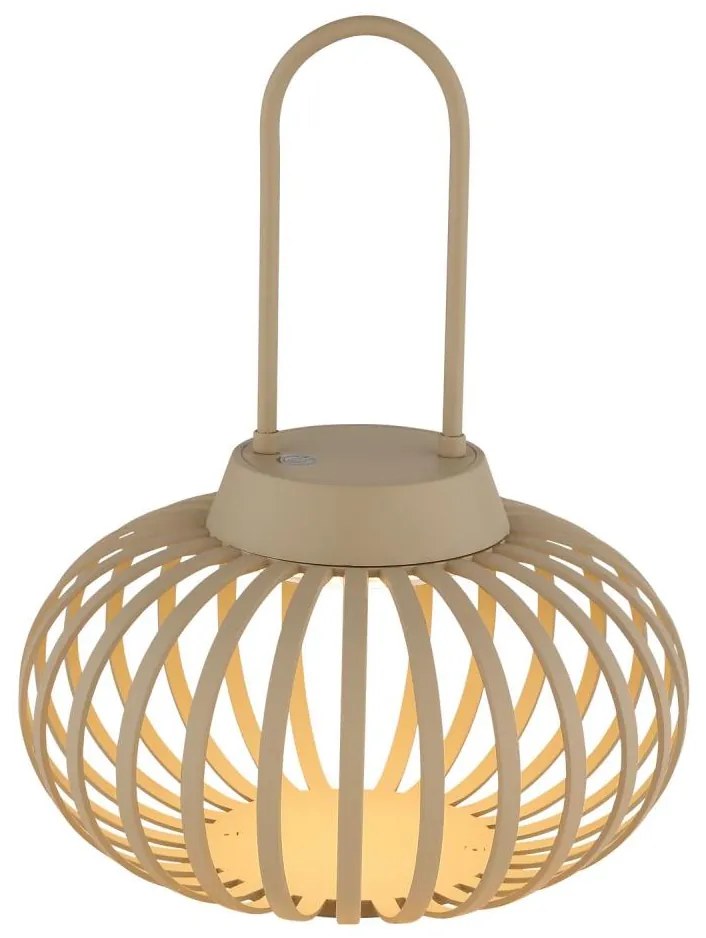 Globo 21035S - lampa biurkowa ALLEGRA LED, dotykowy ściemniacz, z ładowaniem LED/1W/3,7V 1500 mAh