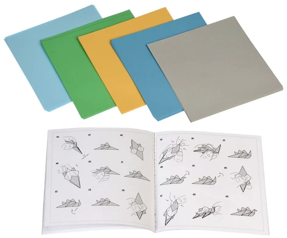 Zestaw do origami Prehistoric Land – Rex London
