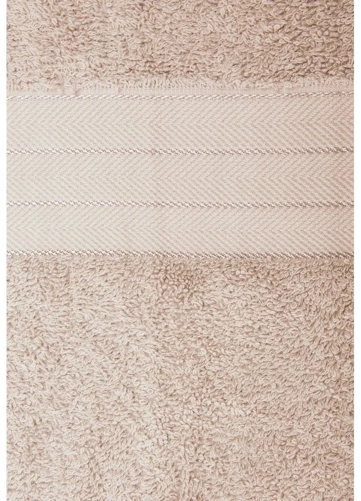 Beżowe bawełniane ręczniki frotte zestaw 4 szt. 50x100 cm – Good Morning