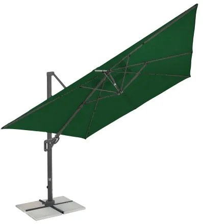 RAVENNA 3 x 3 m - duży parasol ogrodowy z drążkiem bocznym : Substancja Desen - 904