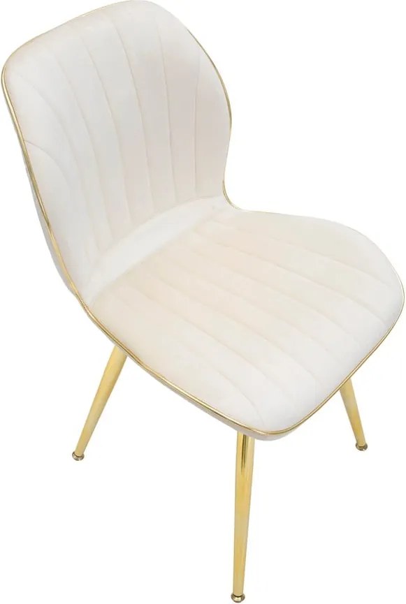 Kremowe krzesła zestaw 2 szt. Paris – Mauro Ferretti