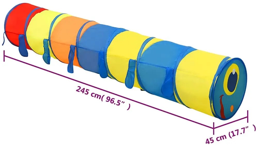 Tunel do zabawy dla dzieci gąsienica Z6-K73