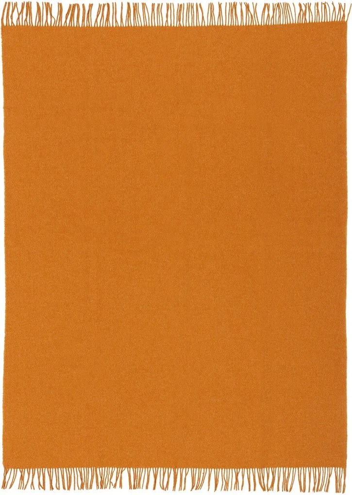 Pled Zelandia 140x200cm melange mustard