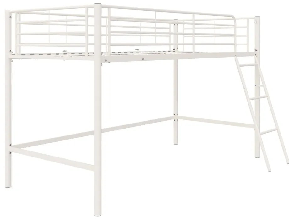 Białe podwyższone łóżko dziecięce 90x200 cm Jodie – Støraa