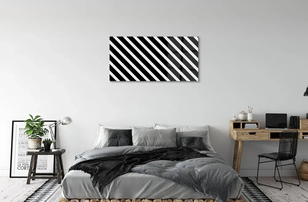 Obraz na szkle Paski zebra