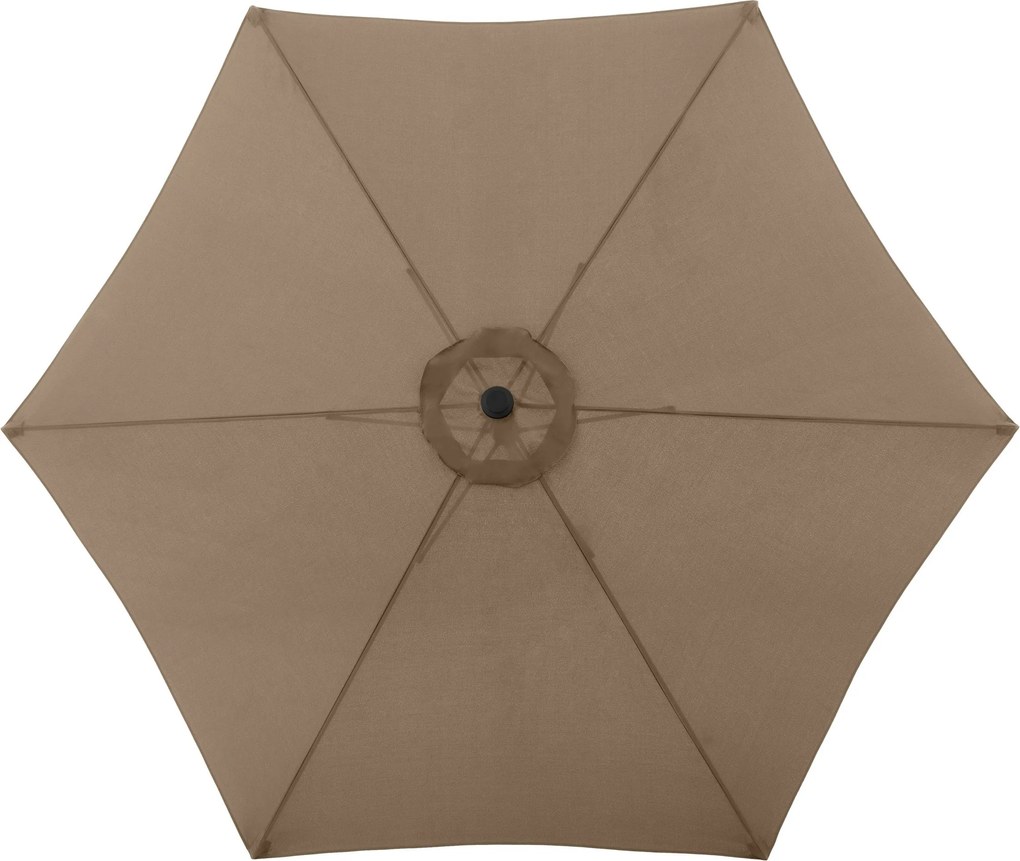Doppler LIFE parasol ogrodowy 305 cm brązowy