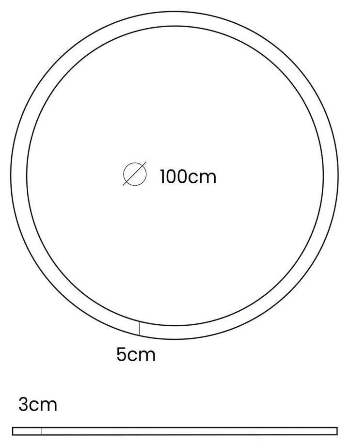 Szara mata do zabawy dla dzieci ø 100 cm – Meowbaby
