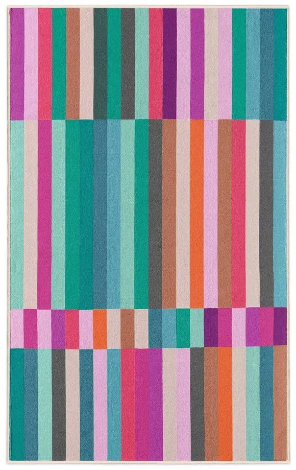Turkusowy dywan odpowiedni do prania 60x100 cm Acid Rain – Mila Home