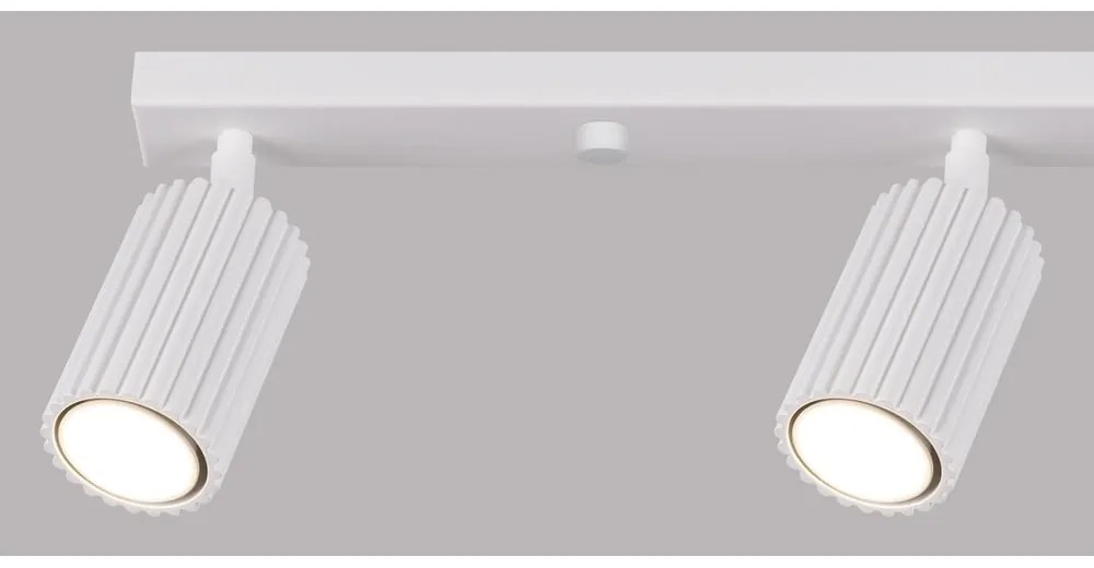 Biała lampa sufitowa 6,5x81 cm Gleam – Nice Lamps