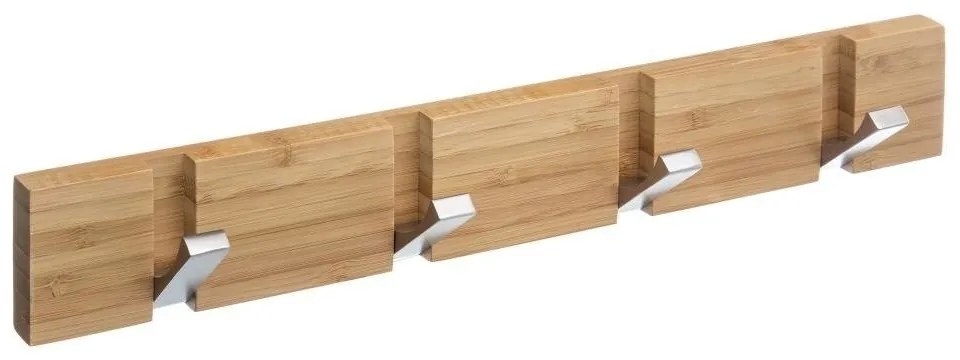 Wieszak do przedpokoju BAMBOO, 4 haczyki