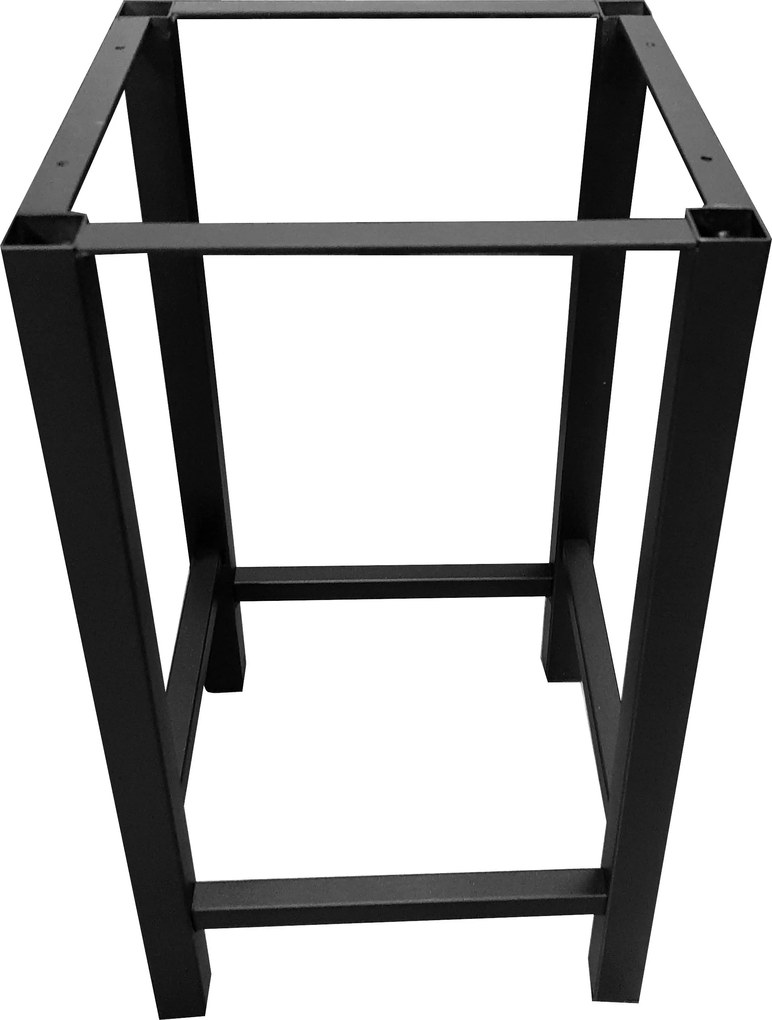 Taboret KLASYK tkanina Welur stelaż metalowy : Kolor Stelaża - Czarny , Kolor tkaniny - VELVET - MG09, Typ tkaniny - Velvet, Wysokość - 60 cm