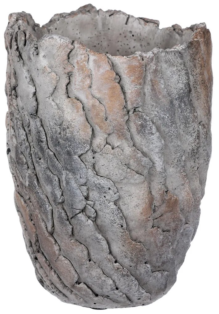Betonowa donica Stone szara, 16 x 22 cm