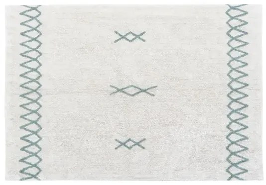 Dywan ATLAS NATURAL VINTAGE BLUE L 170x240 niebieski LORENA CANALS