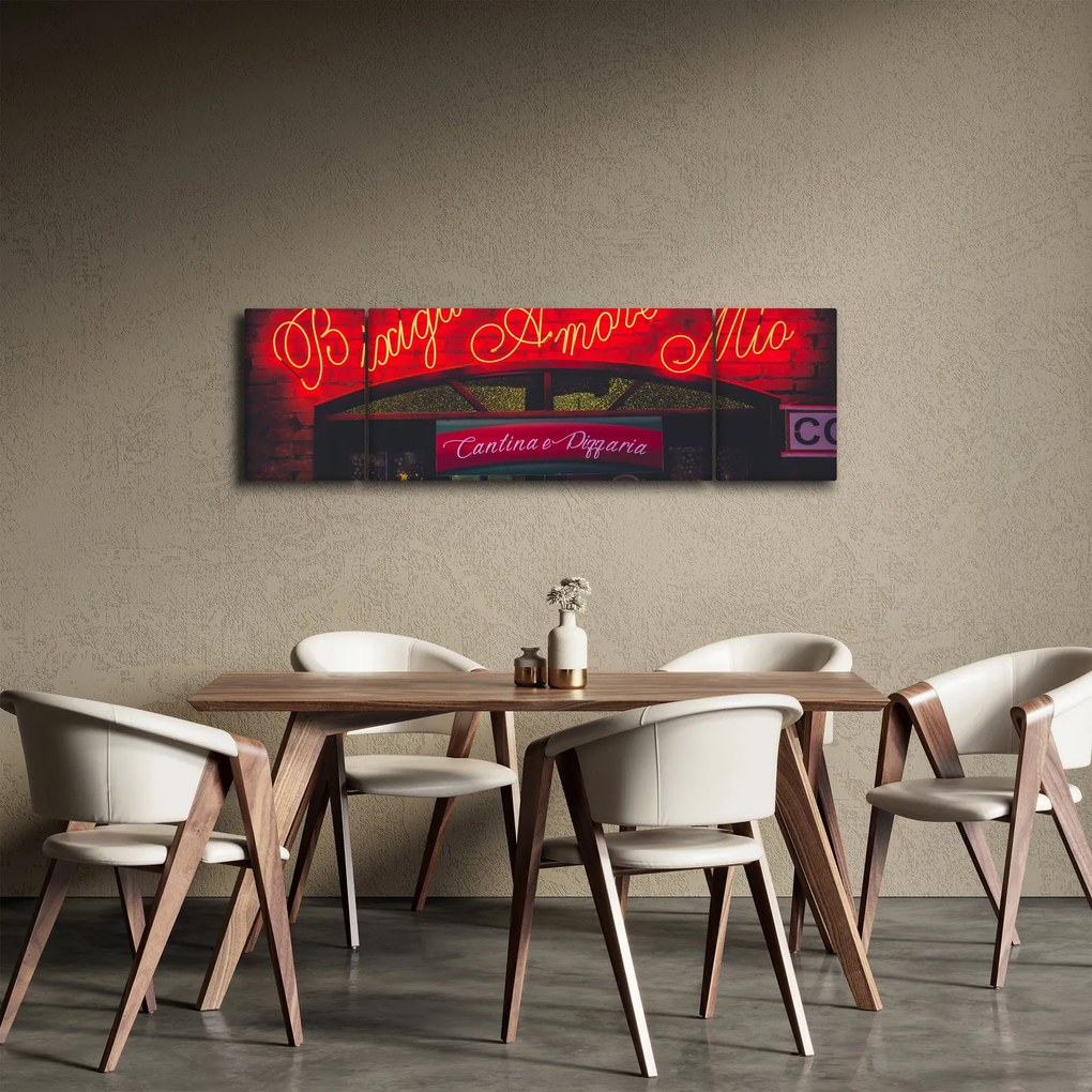 Obraz - Amore Mio (170x50 cm)