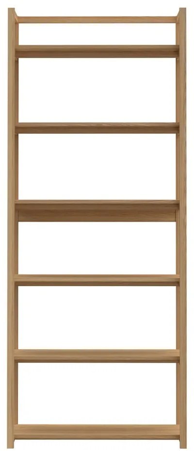 Regał w dekorze dębu w naturalnym kolorze 80x199x40 cm Ludza – Actona