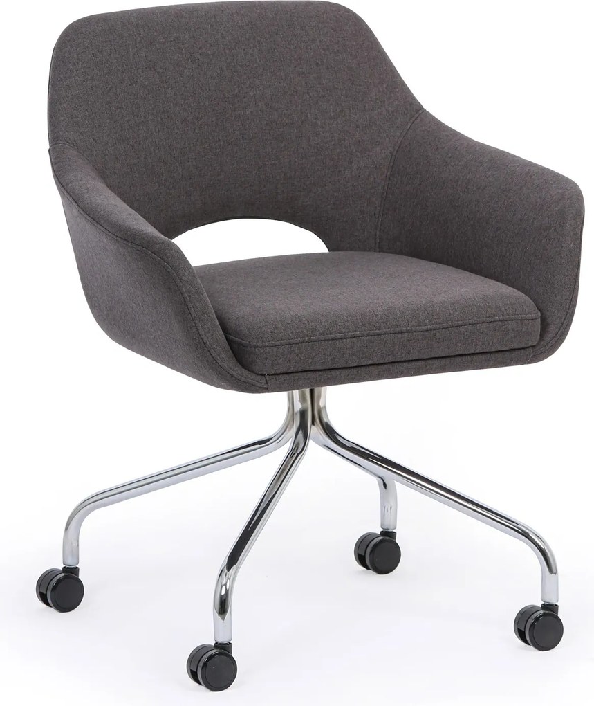 Krzesła konferencyjne VISTA, ciemnoszary