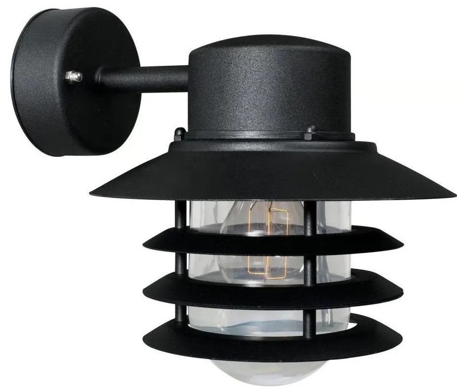 Nordlux - Kinkiet zewnętrzny VEJERS 1xE27/60W/230V IP54 czarny