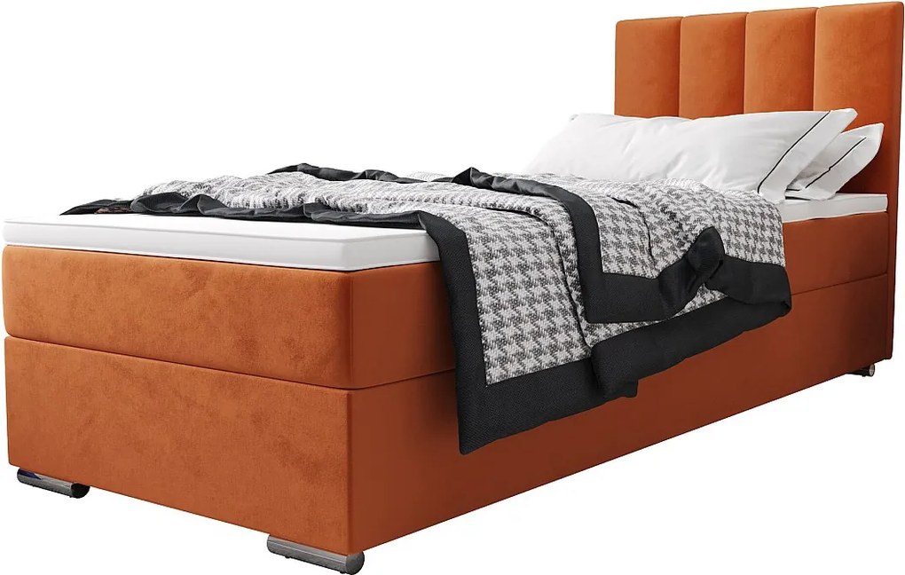 BEDANTE kontynentalne ZILANO2 90x200 Itaka 1 Brązowy Strona otwierania lewe