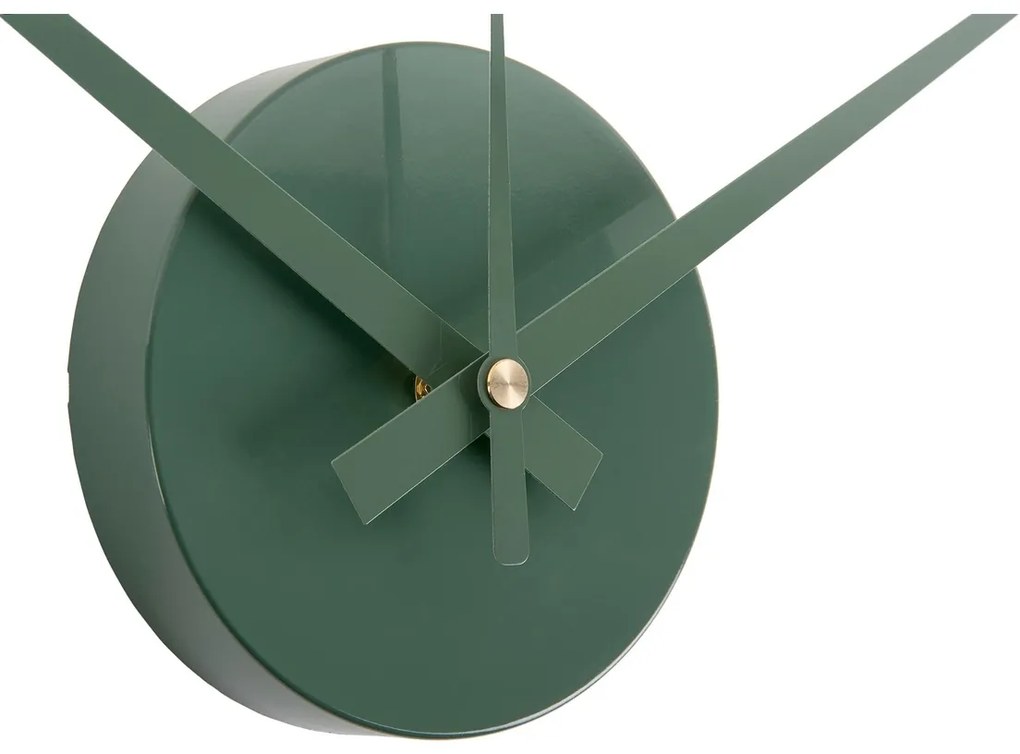 Karlsson 6001GR designerski zegar samoprzylepnyzielony, średnica 40 cm