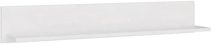 Wisząca biała półka ścienna B2-P37