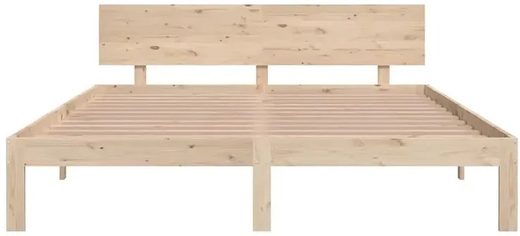 Dwuosobowe łóżko z litej sosny 160x200 T8-S29