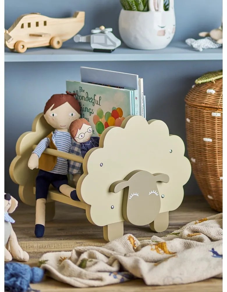 Beżowy regał dziecięcy 30,5x30x35 cm Dolly – Bloomingville Mini