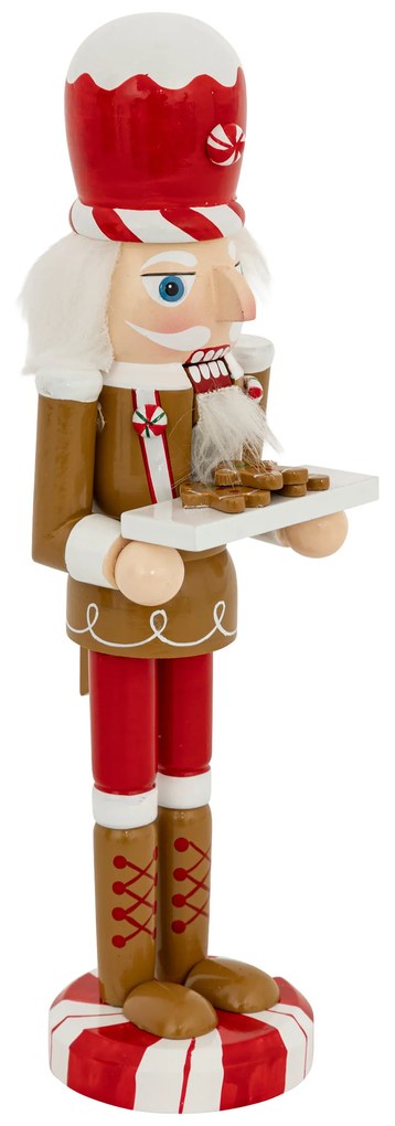 Figurka dziadek do orzechów z piernika, 25 cm