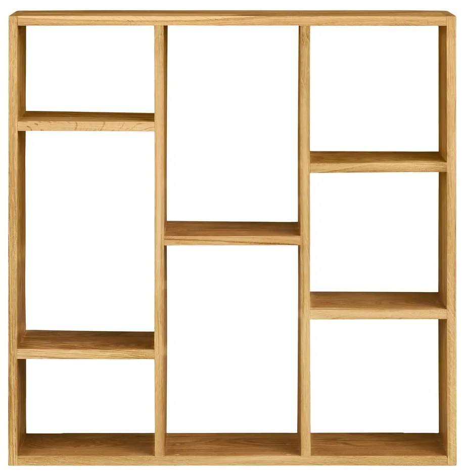 Wielopoziomowa półka z litego drewna dębowego w naturalnym kolorze 15 cm Townsville – House Nordic