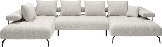 Narożnik MAGNETIC XL układ U z elektryczną regulacją siedziska WERSAL