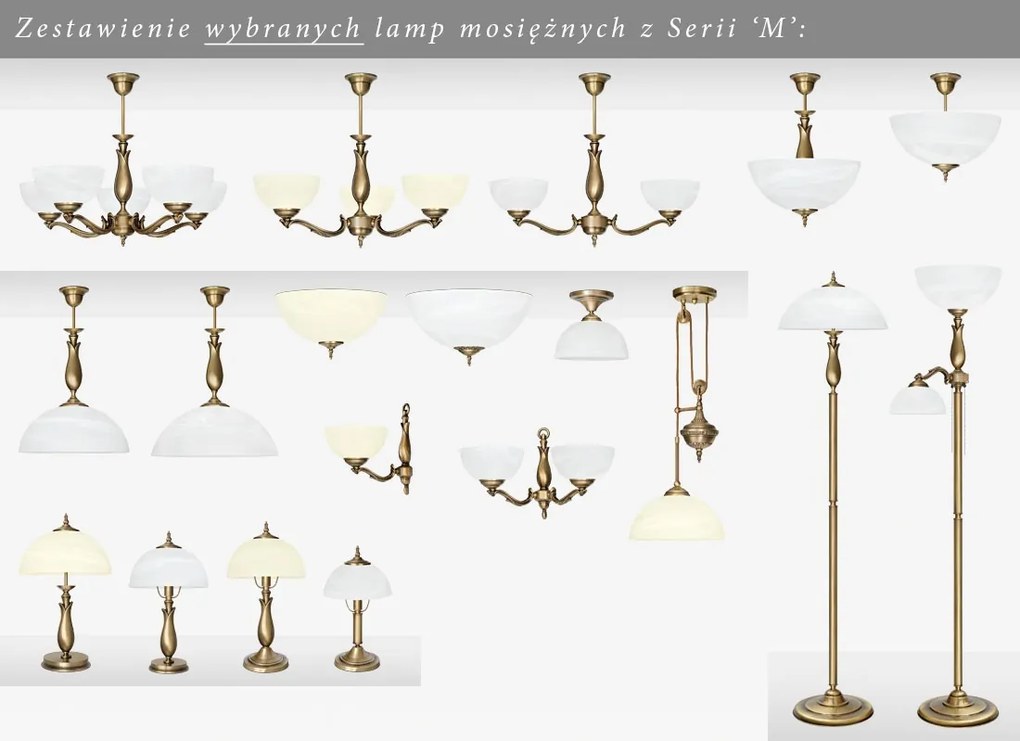 Klasyczna lampa podłogowa M-P2